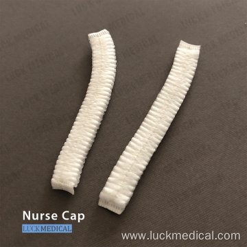 Disposable Medical Protective Nurse Cap Non-woven Clip Cap